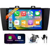 Android 13 Car Radio Compatible with Subaru Legacy Outback 2015-2018, 9 Inch 2+64G Car Stereo Support Wireless CarPlay/Android Auto/Bluetooth/GPS Navigation/SWC/FM Radio/Backup Camera