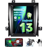Android 13 Car Stereo Compatible with Cadillac Escalade/Sailway SLS 2007-2014, 9.7 Inch 2+64G Car Radio with CarPlay&Android Auto Support GPS/SWC/Bluetooth/FM RDS Radio/Backup Camera