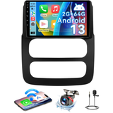 Android 13 Car Radio Compatible with Dodge Ram Radio 1500/2500/3500 2002 2003 2004 2005, 9 Inch 2+64G Car Stereo with Wireless CarPlay Android Auto, Bluetooth, WiFi, GPS, SWC, Backup Camera