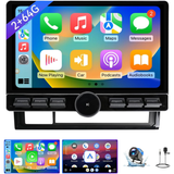 10 Inch Car Stereo Radio Compatible with Toyota Tacoma 2005-2015, Android 13 2+64G Wireless CarPlay Android Auto Car Radio Replacement with GPS/SWC/Backup Camera