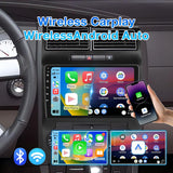 ZHNN Android 13 Car Radio Stereo Compatible with Dodge Charger/Magnum 2005 2006 2007, 9 inch 2+64GB Car Stereo with CarPlay Android Auto Mirrorlink GPS Navigation Backup Camera