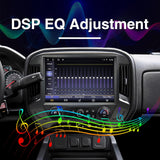 ZHNN Car Radio Stereo Compatible with Chevy Silverado GMC Sierra 2014-2018, support Carplay/Android Auto