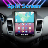 Compatible with Chevy Cruze Radio 2009-2014, 9.7 Inch Android 13 with CarPlay/Android Auto, 2+64G Car Stereo with Bluetooth GPS SWC FM Backup Camera