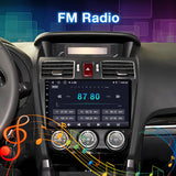 ZHNN Car Radio Stereo Compatible with Subaru Forester WRX Impreza 2013 2014 2015 with Carplay/Android Auto