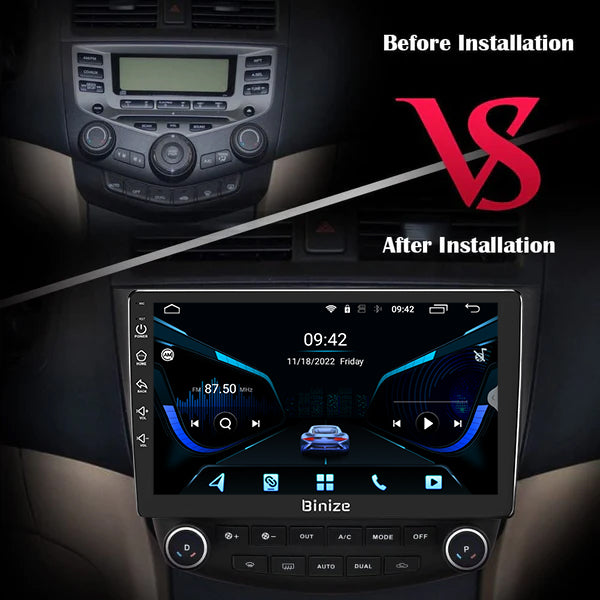 ZHNN A12 Touch Screen Stereo Apply to Honda Accord 7th 2003-2007
