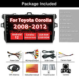 ZHNN 2023 Android 12 Car Stereo apply to Toyota Corolla 08-12