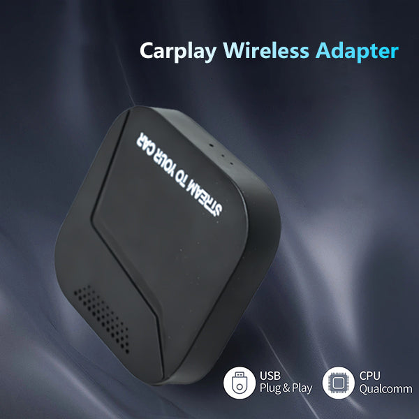 STREAM TO YOUR CAR Newest Android 12 Carplay Wireless Adapter