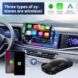 ZHNN Android 11 Wireless Carplay Dongle Fit for OEM Wired Carplay